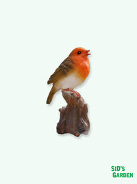 Tweeting Bird Robin Sound Effect Garden Ornament