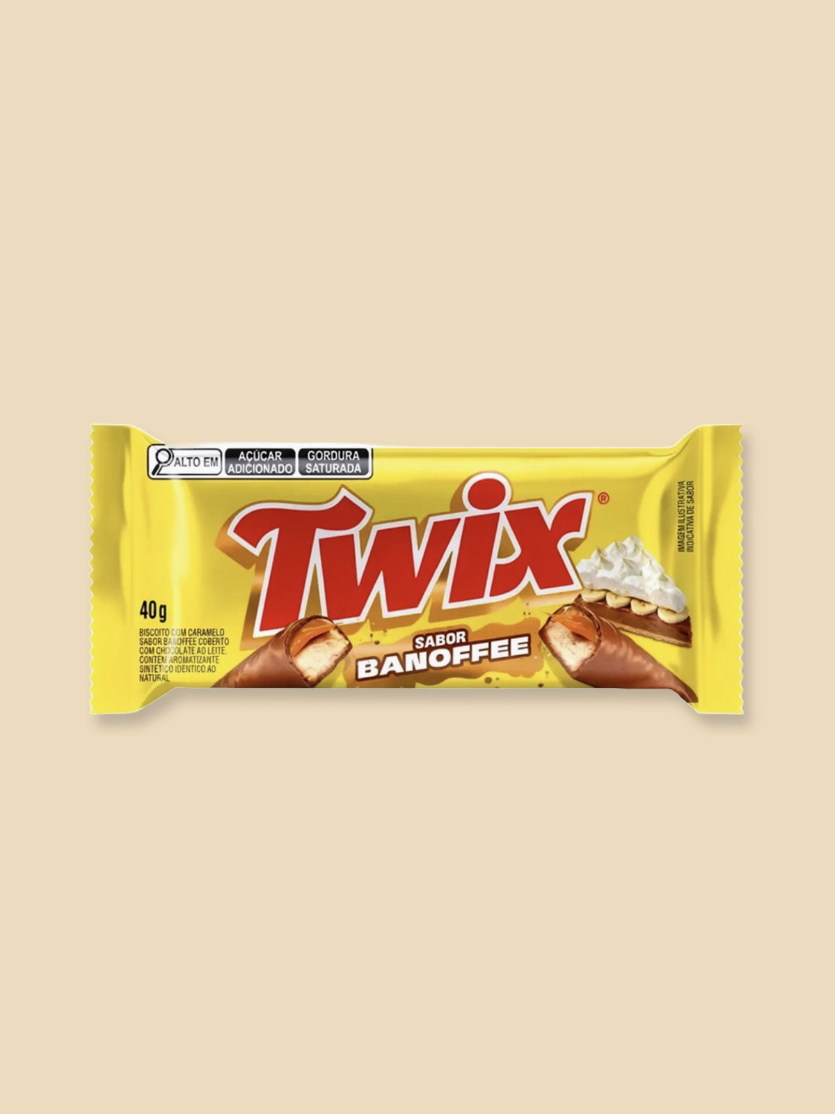 Twix Banoffee Pie Bar Brazil Import - 40g