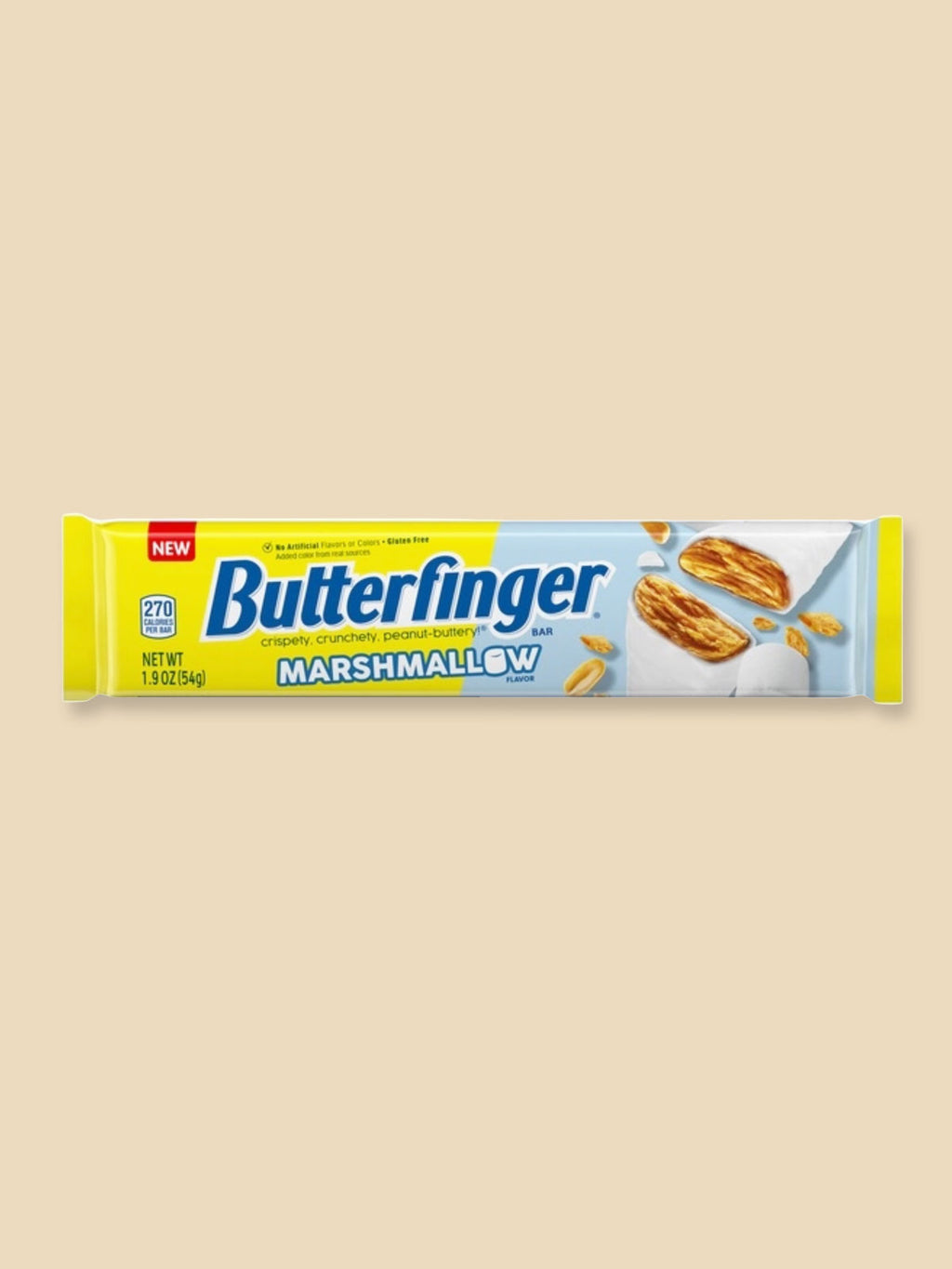 Butterfinger Marshmallow Bar USA Import - 54g
