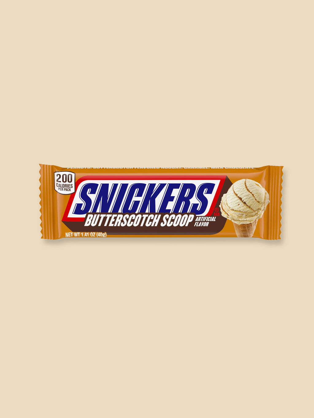 Snickers Butterscotch Chocolate Bar USA Import - 40g