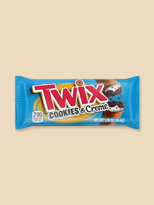 Twix Cookies and Creme Chocolate King Size Bar USA Import - 77g