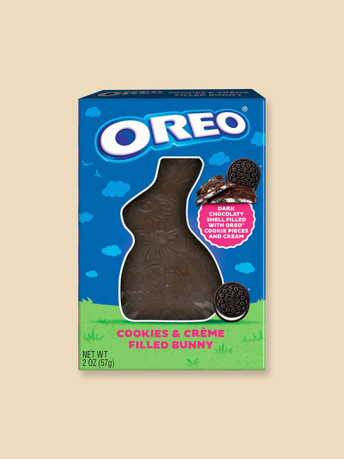 Oreo Crème Filled Rabbit Chocolate Bar - 57g