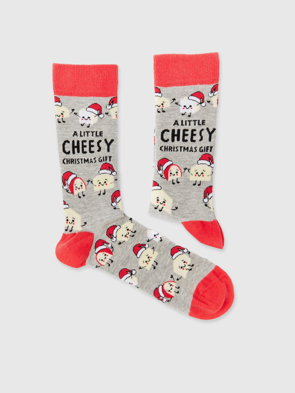 Cheesy Christmas Unisex Socks