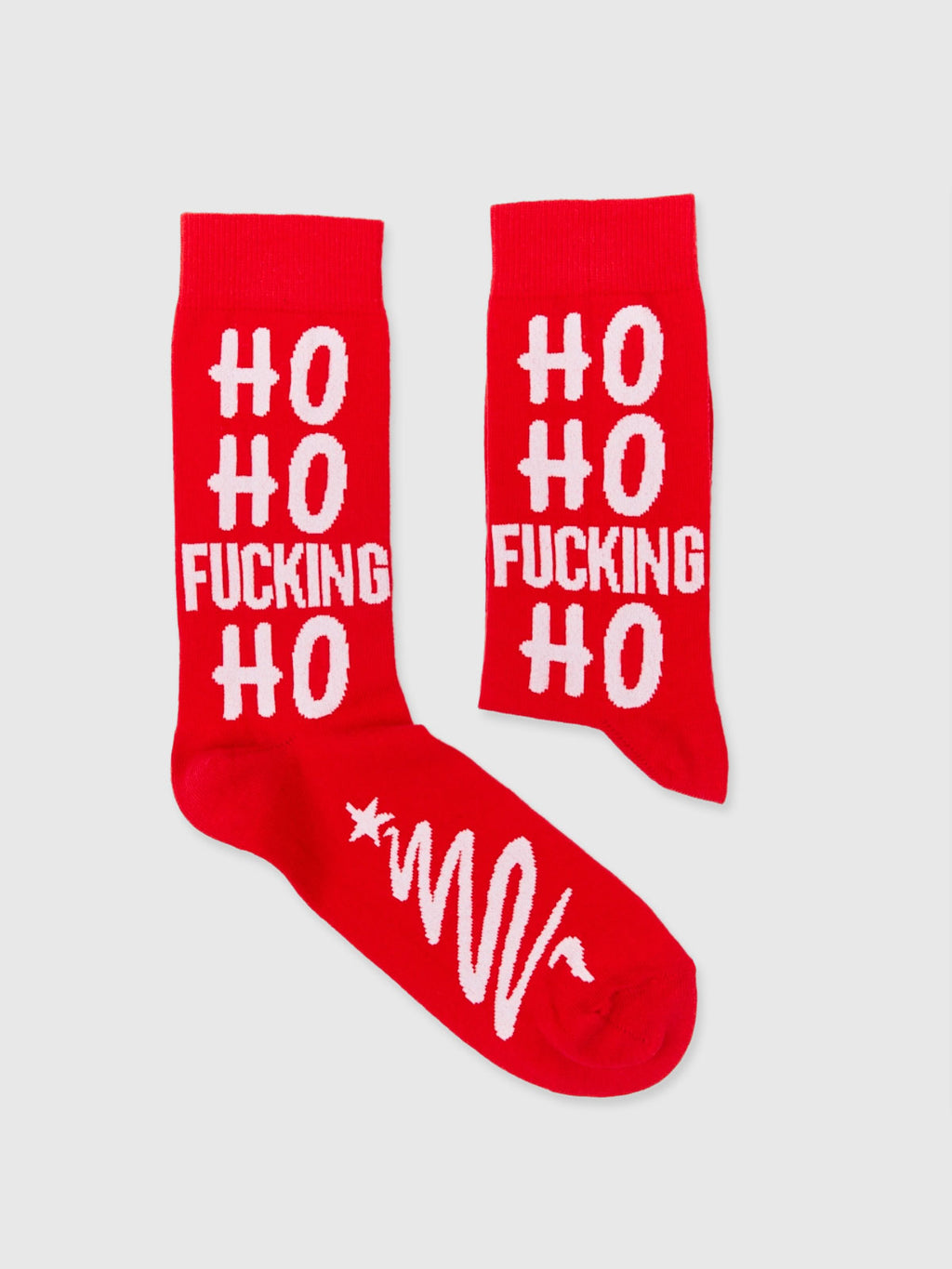 Ho Ho Fucking Ho Unisex Socks