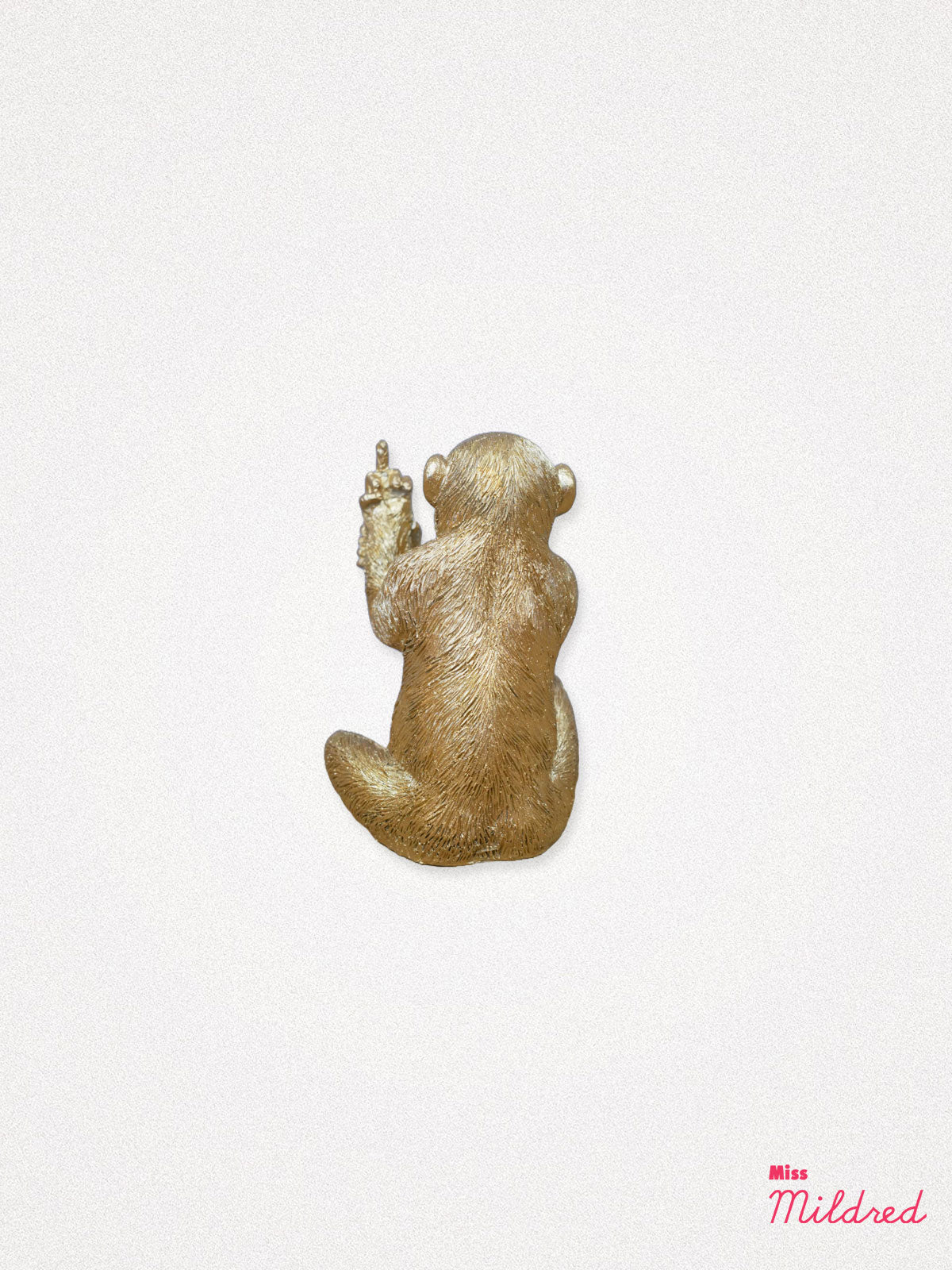 Up Yours Finger Monkey - Gold