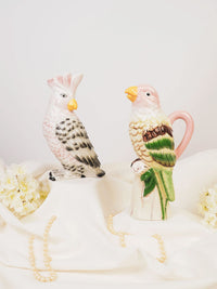 Ceramic Cockatoo Vase
