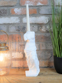 Greco Roman Venus Candlestick Holder