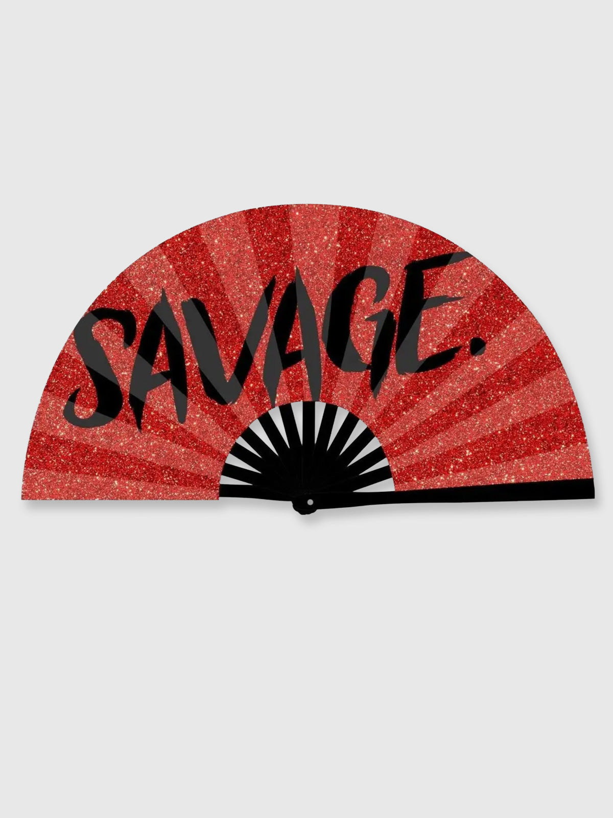 Very Large Festival Hand Fan - Savage