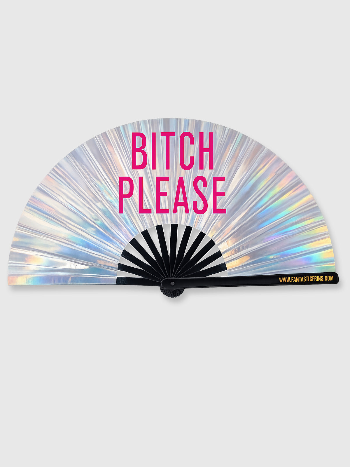 Very Large Festival Hand Fan - Bitch Please