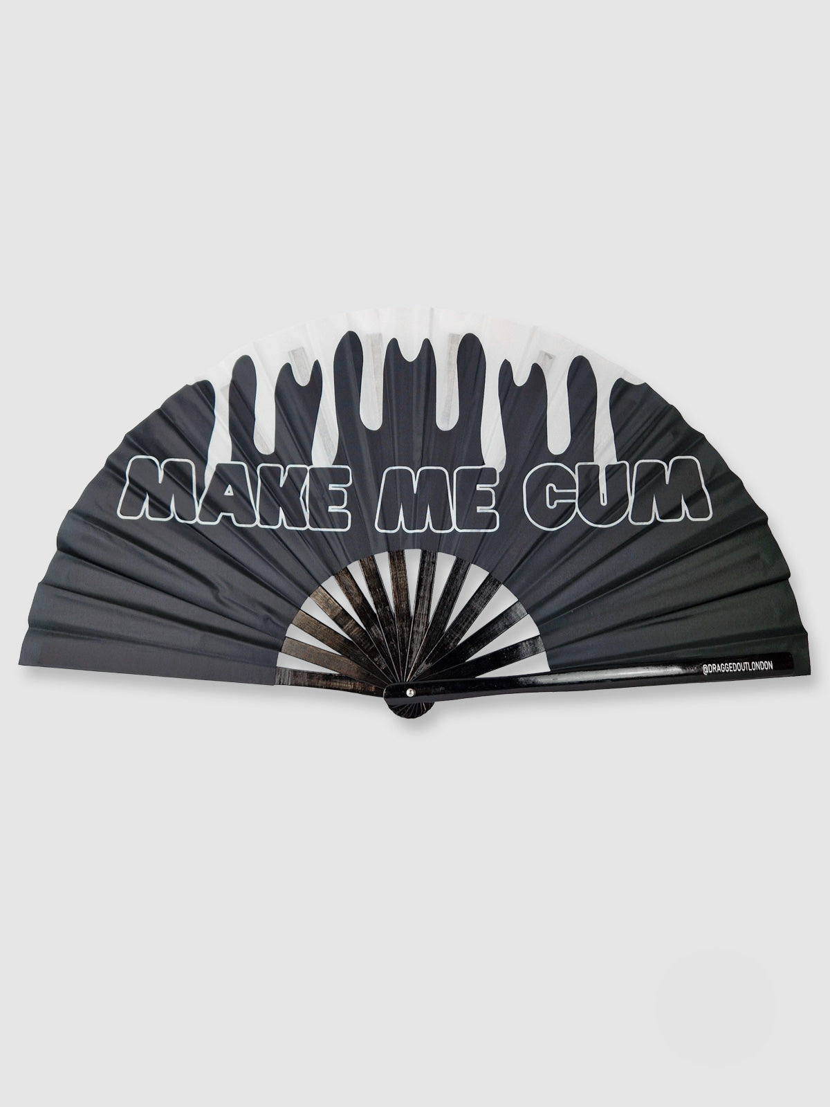 Very Large Hand Fan - Make Me c*m