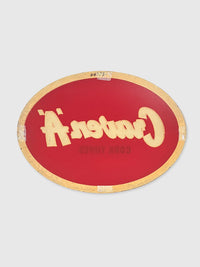 Vintage Glass Tobacco Advertising Shop Sign - Craven 'A'