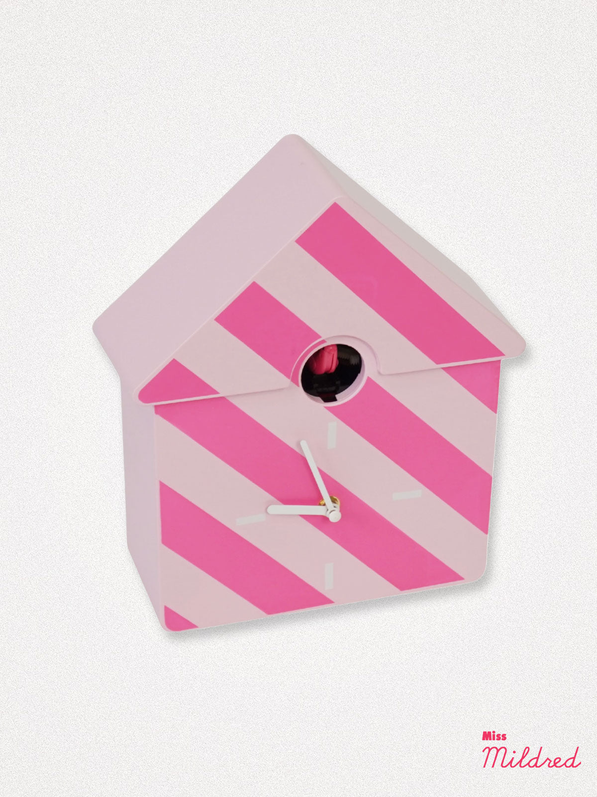 Cuckoo Clock - Pink Stripe