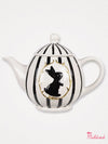 White Black Ceramic Rabbit Tea Pot