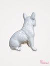 Frenchie Dog Statue - White