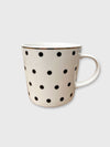 Black and White Polka Mug