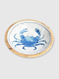 Crab Wooden Bowl - 30cm