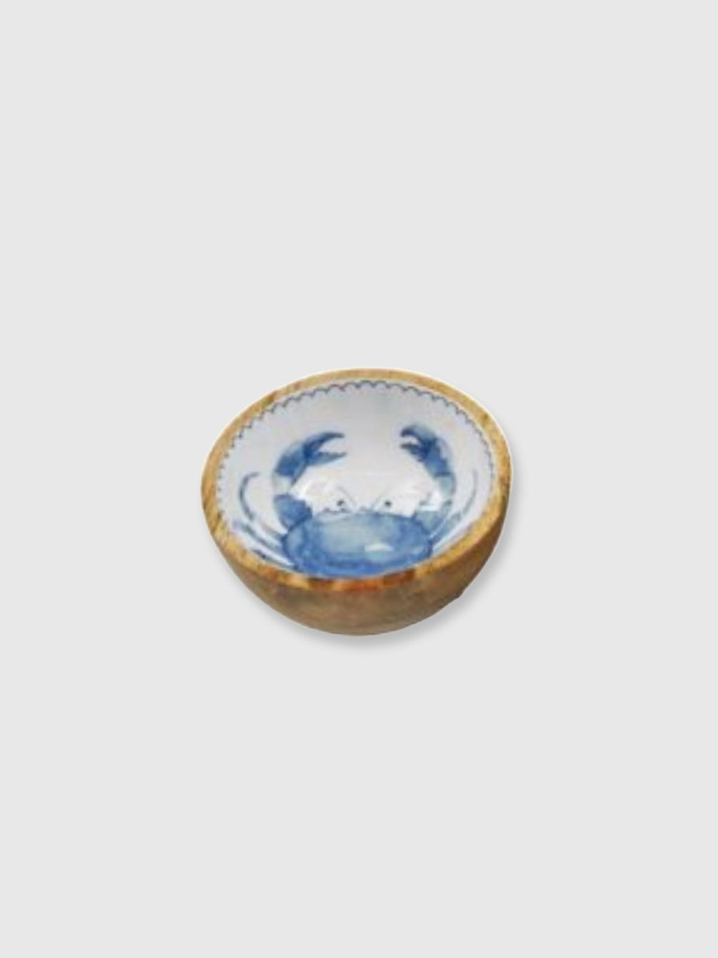 Crab Wooden Bowl - 11cm