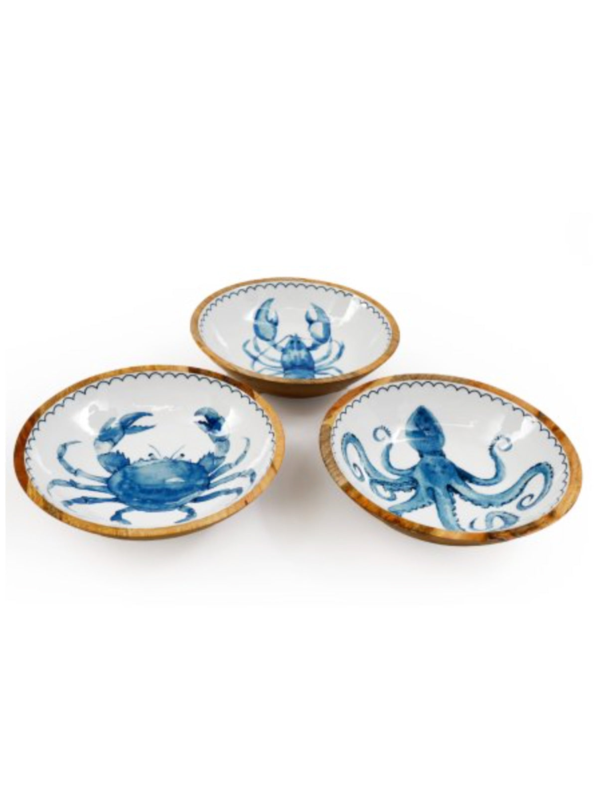 Lobster Wooden Bowl - 30cm