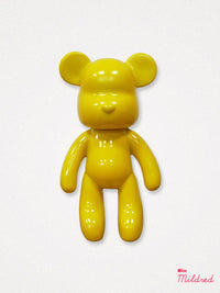 Yellow Bear Pop Art Statue