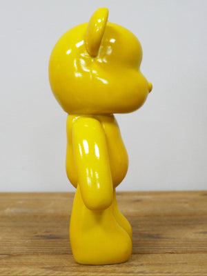Yellow Bear Pop Art Statue