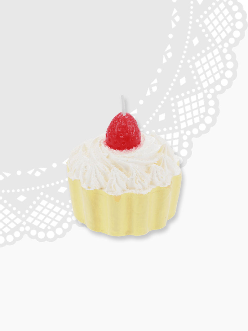 Cupcake Shaped Candle