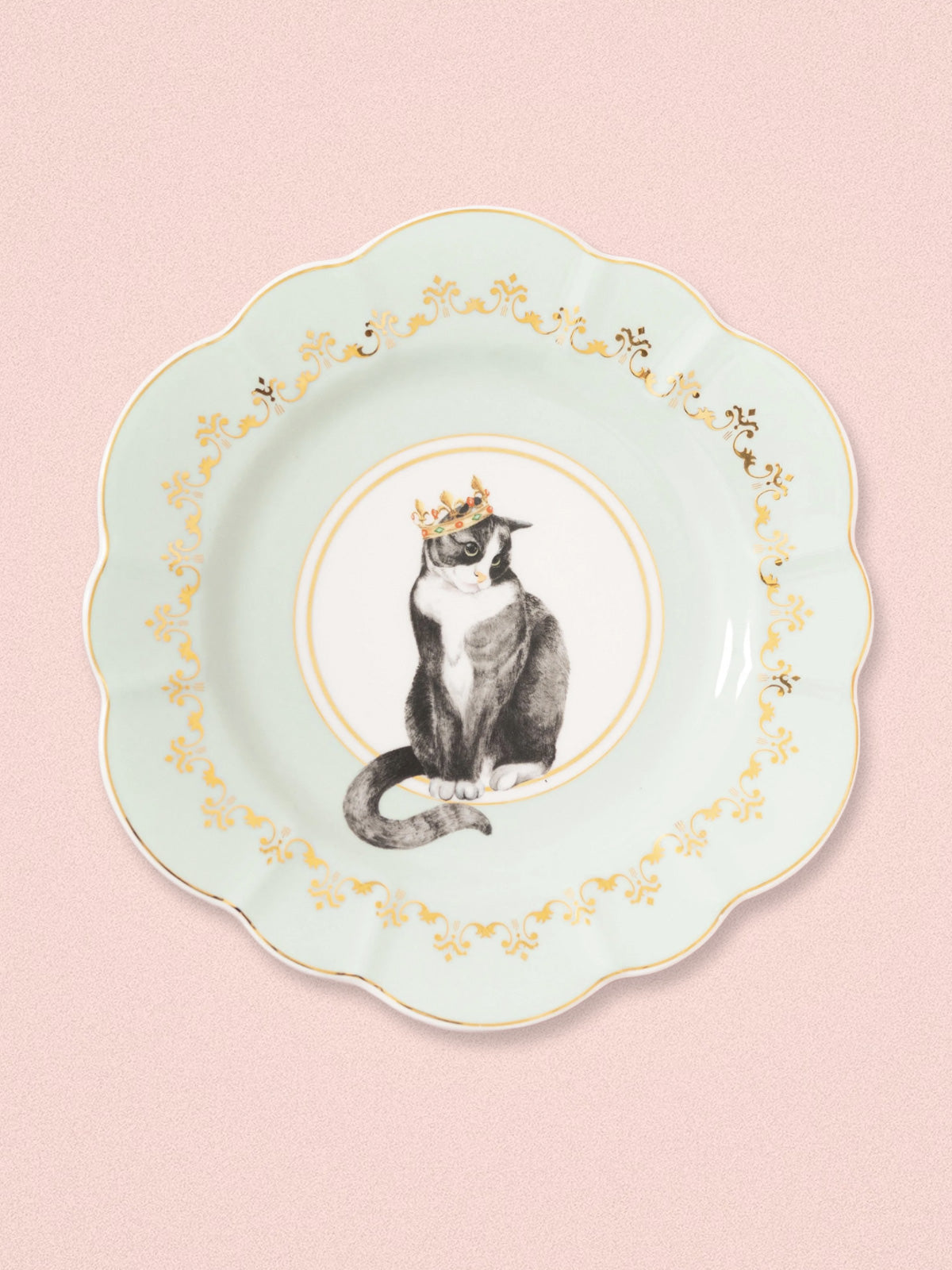 Yvonne Ellen Best of British Cat - Side Plate 23cm