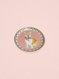 Yvonne Ellen Best of British Corgi - Small Trinket Dish / Coaster