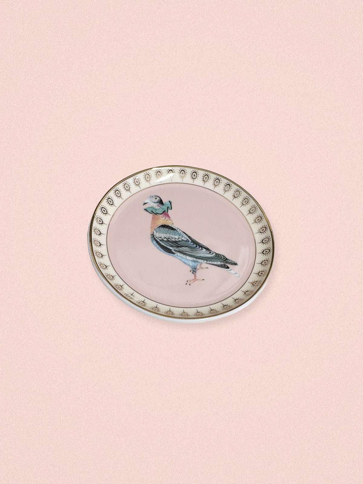 Yvonne Ellen Best of British Pigeon - Small Trinket Dish / Coaster
