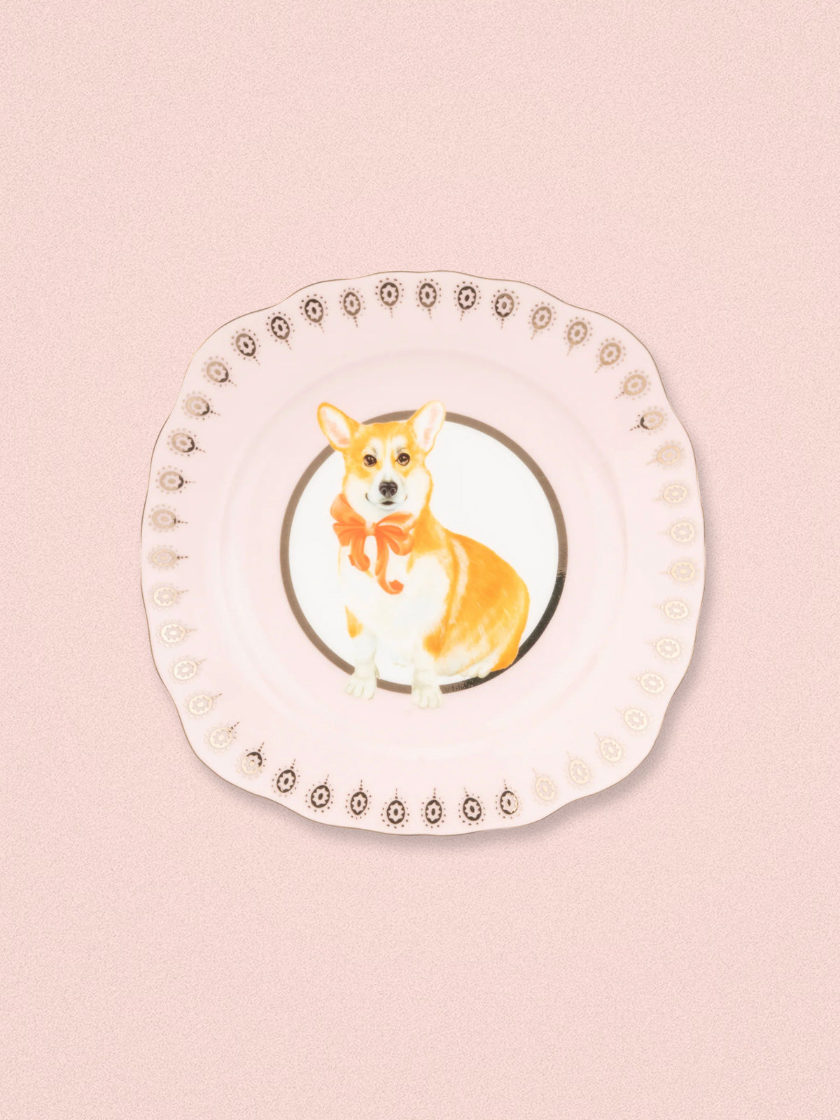 Yvonne Ellen Best of British Corgi - Tea Plate 16cm
