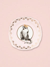 Yvonne Ellen Best of British Cat - Tea Plate 16cm