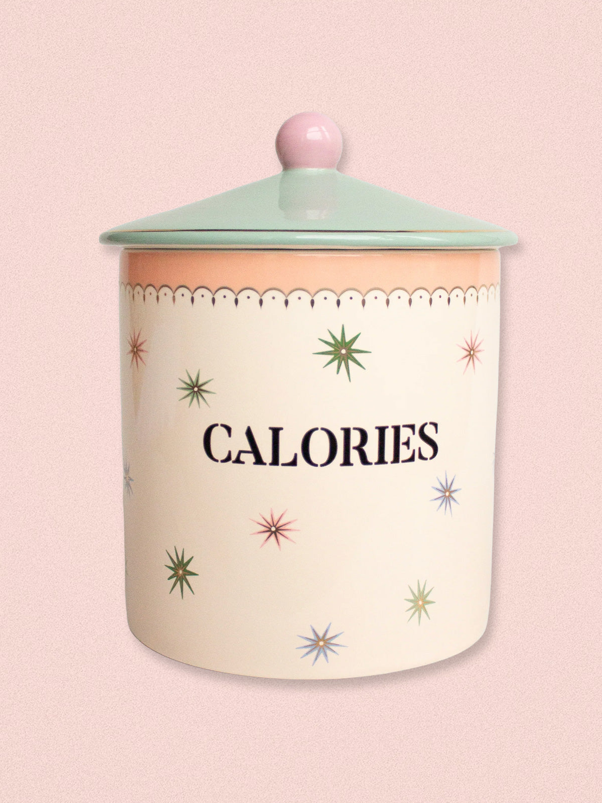 Yvonne Ellen Ceramic Storage / Biscuit Jar - Calories