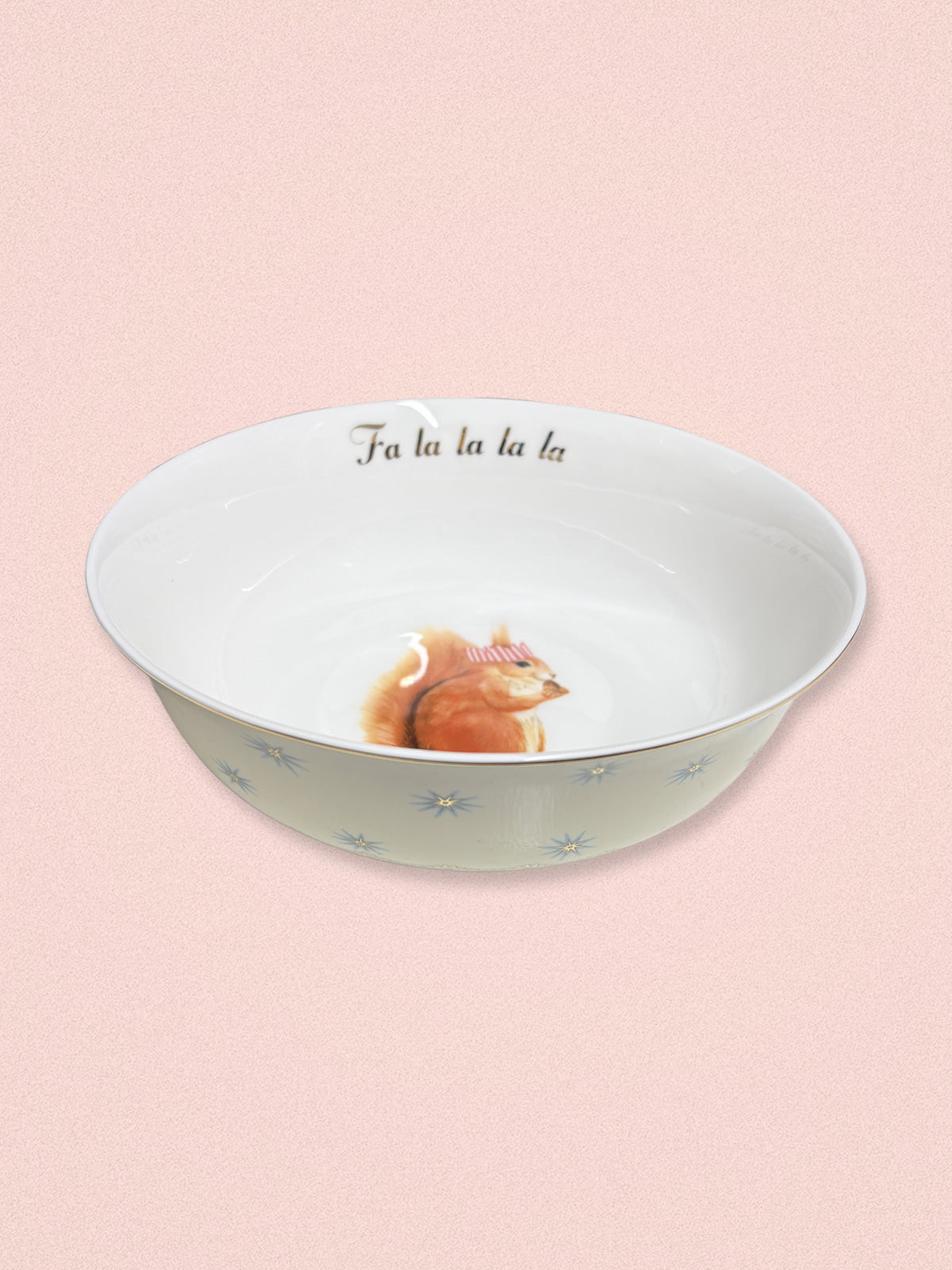 Yvonne Ellen Christmas Squirrel - Serving Bowl 19.5cm