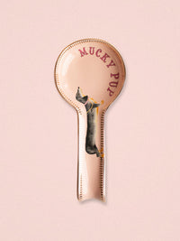 Yvonne Ellen Doggie Mucky Pup Spoon Rest