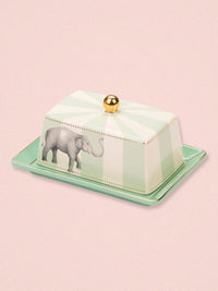 Yvonne Ellen Elephant 'Spread' Butter Dish