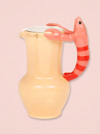 Yvonne Ellen Lobster Shaped Ceramic Pitcher Jug - 25cm