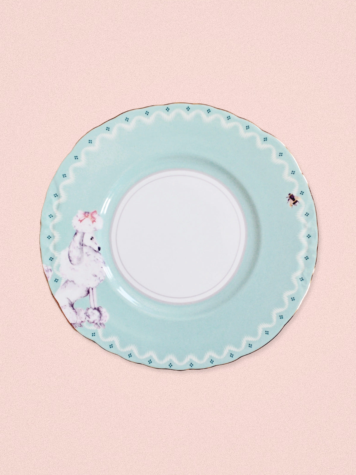 Yvonne Ellen Poodle Dog - Plate 23cm