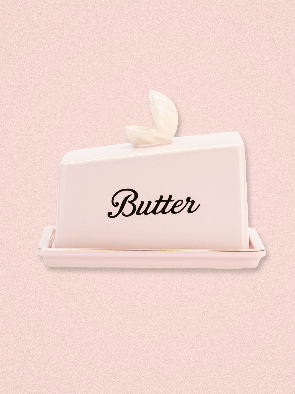 Yvonne Ellen Shell Butter Dish