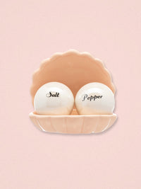 Yvonne Ellen Shell and Pearl - Salt and Pepper Pots