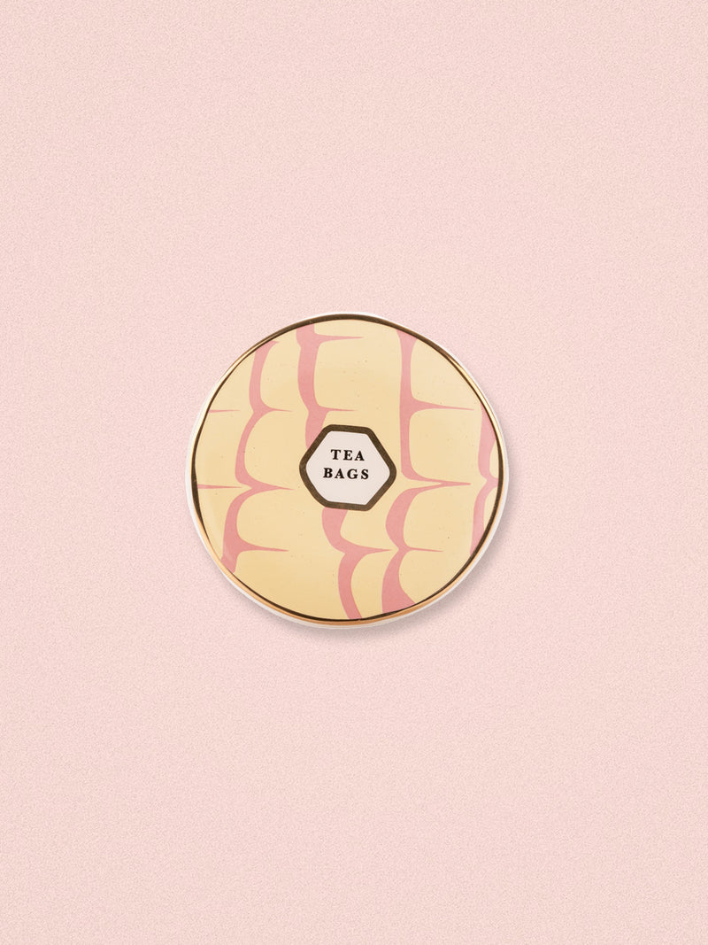 Yvonne Ellen Tea Bag Rest Tidy - Party Ring