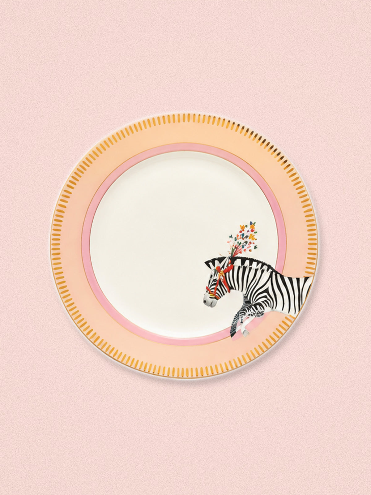 Yvonne Ellen Zebra - Side Plate 20.5cm