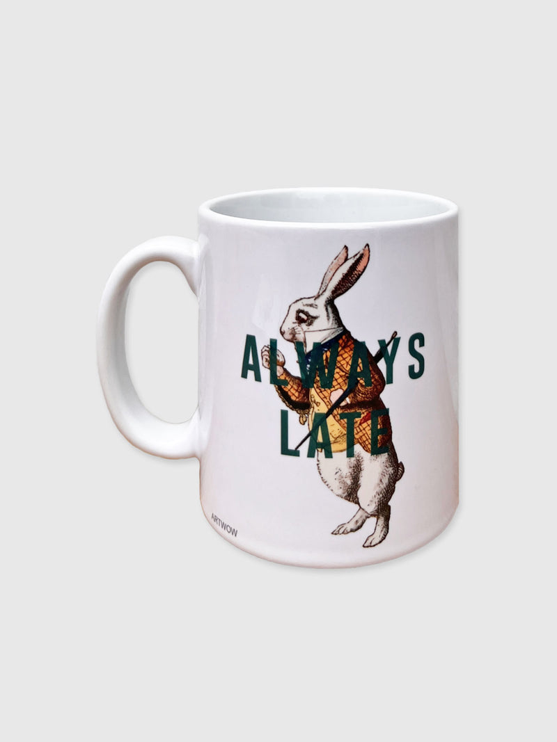 Always Late Rabbit - Mug