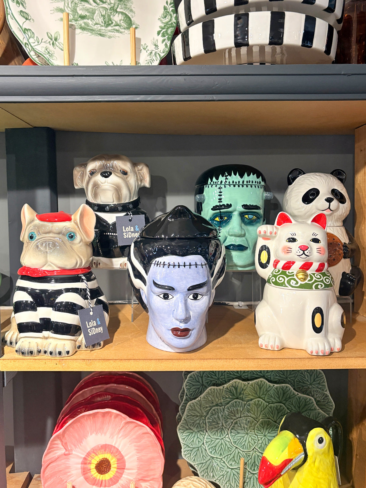 Frankenstein - Ceramic Cookie / Biscuit Jar