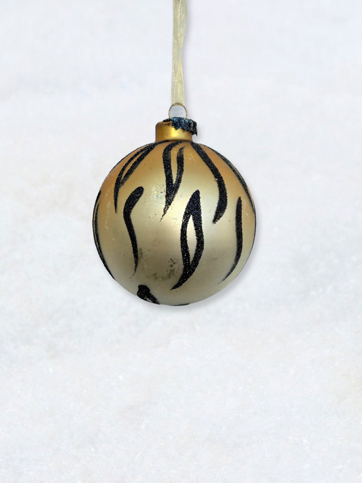 Christmas Decoration - Animal Print Bauble