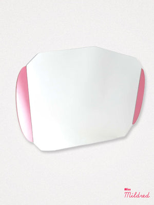 Pink Art Deco Style Mirror - 60cm