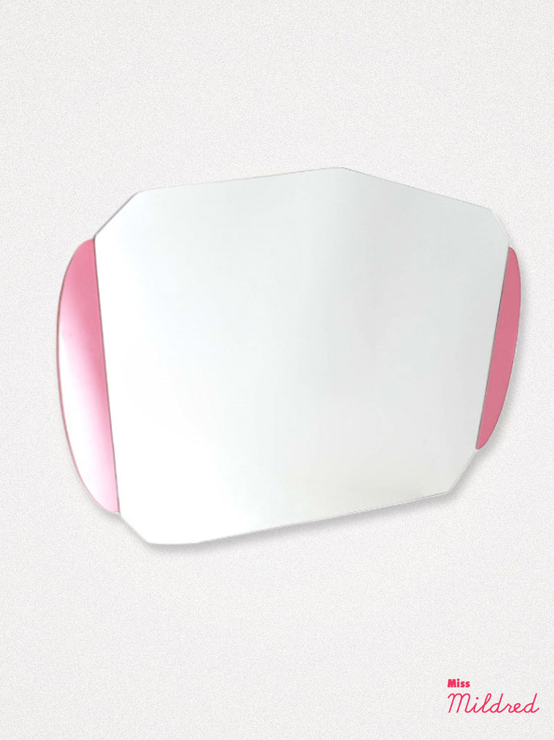 Pink Art Deco Style Mirror - 60cm