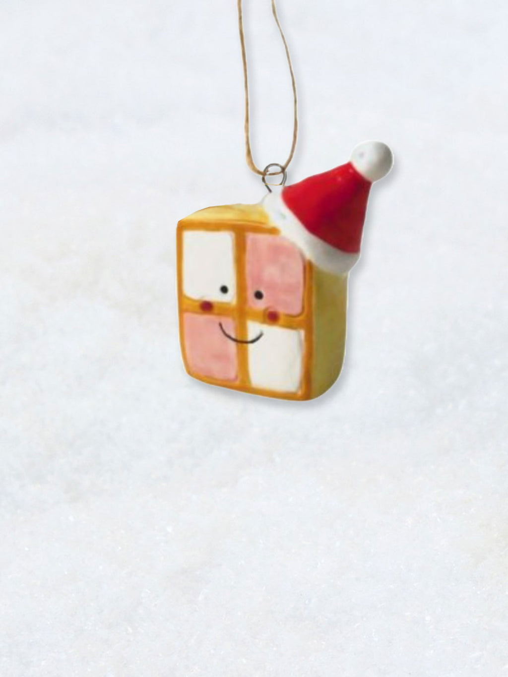 Christmas Decoration - Battenberg Cake