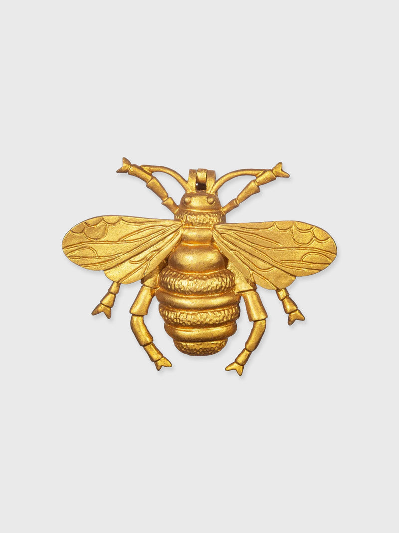 Bee Shaped Door Knocker - Gold