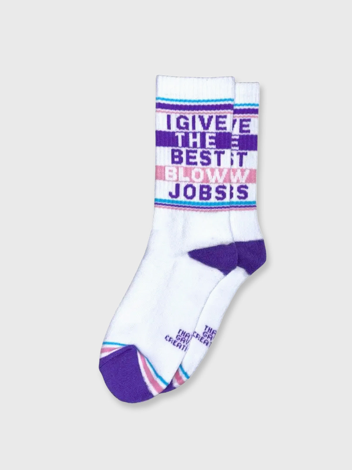 I Give The Best Blow Job - White Socks