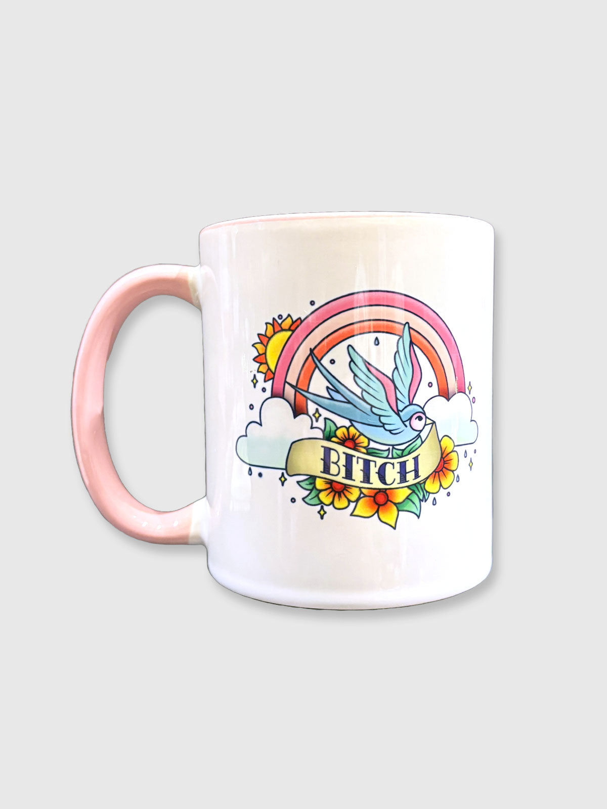Bitch Tattoo Heart Mug