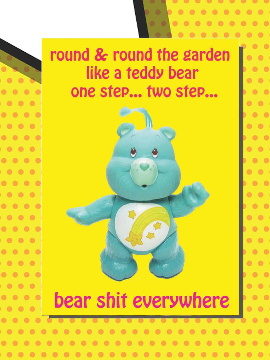 Greeting Card - Bear Shit